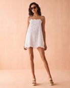 Omika Tillie Mini Dress in Joni Coconut