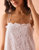 Omika Tillie Mini Dress in Joni Coconut