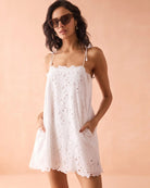 Omika Tillie Mini Dress in Joni Coconut