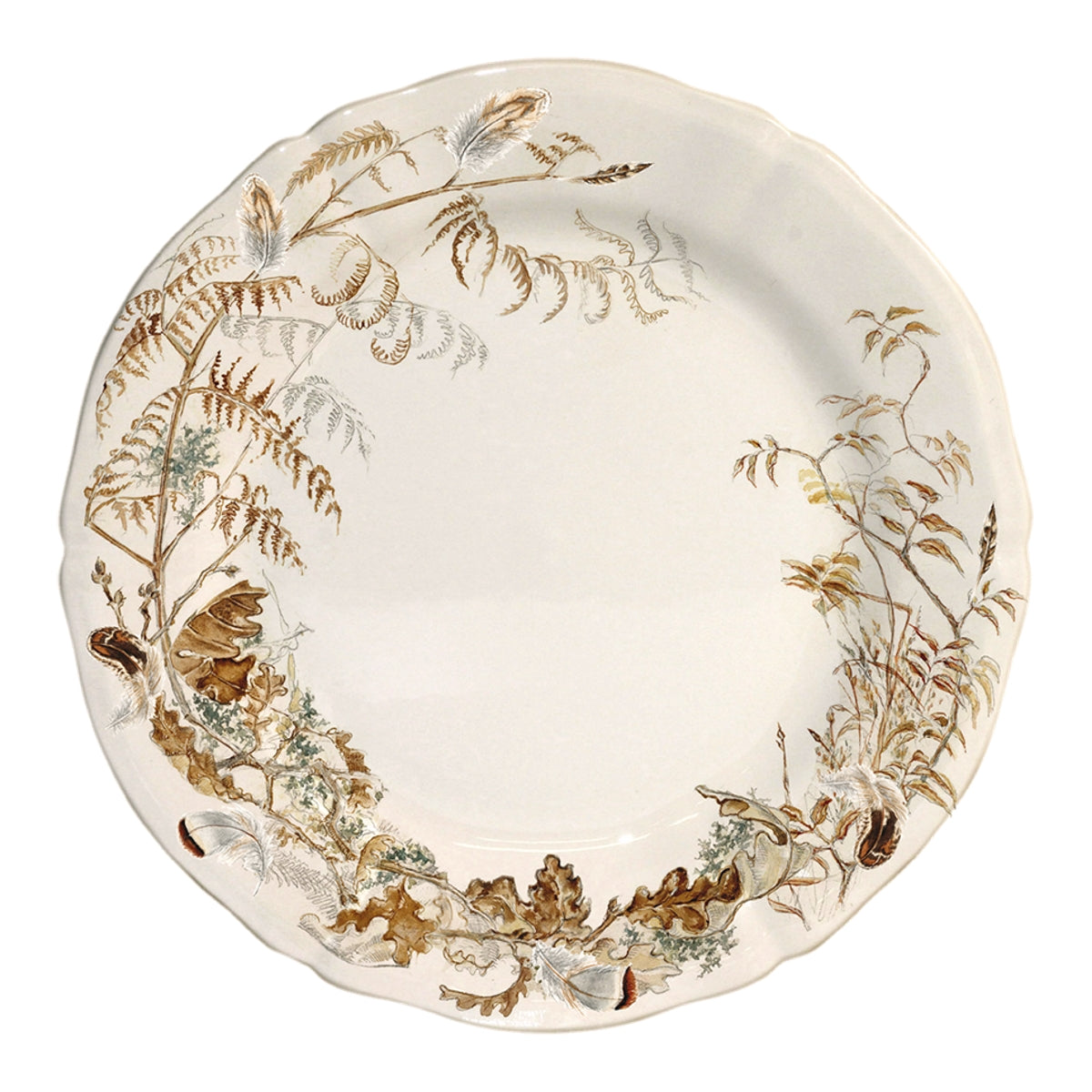 Gien Harmonelle Floral Dessert Plates 6枚 Gien Harmonelle Floral Dessert Plates 6枚
